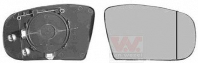 VAN WEZEL 3036836 -  Зеркальное стекло, наружное зеркало